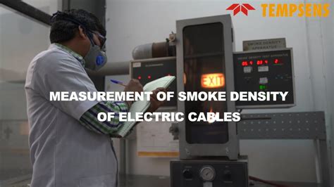 cable bend testing|smoke density test for cables.